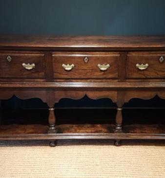 George III Oak Montgomeryshire Dresser