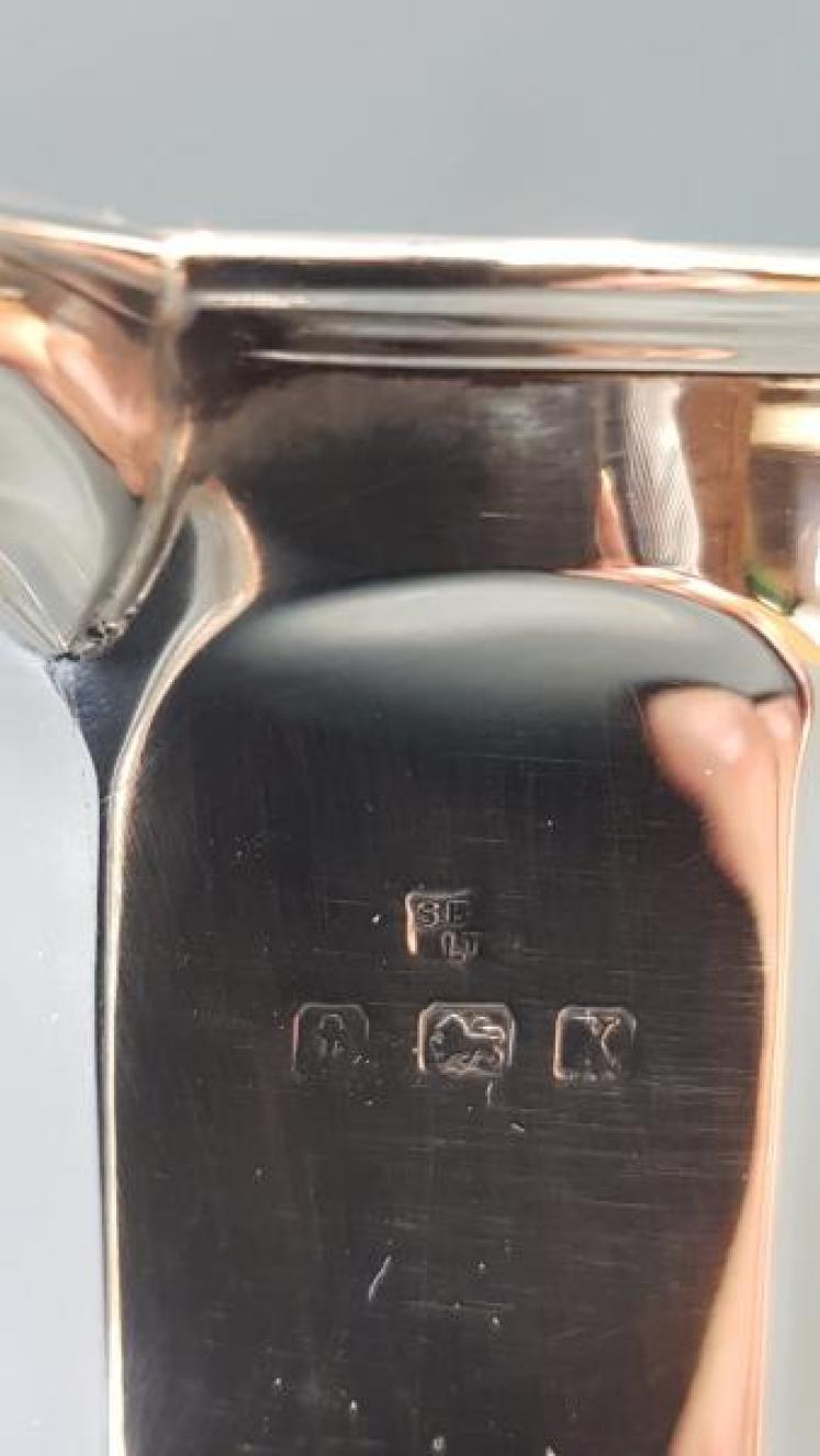George V Silver Octagonal Mug - Image 6