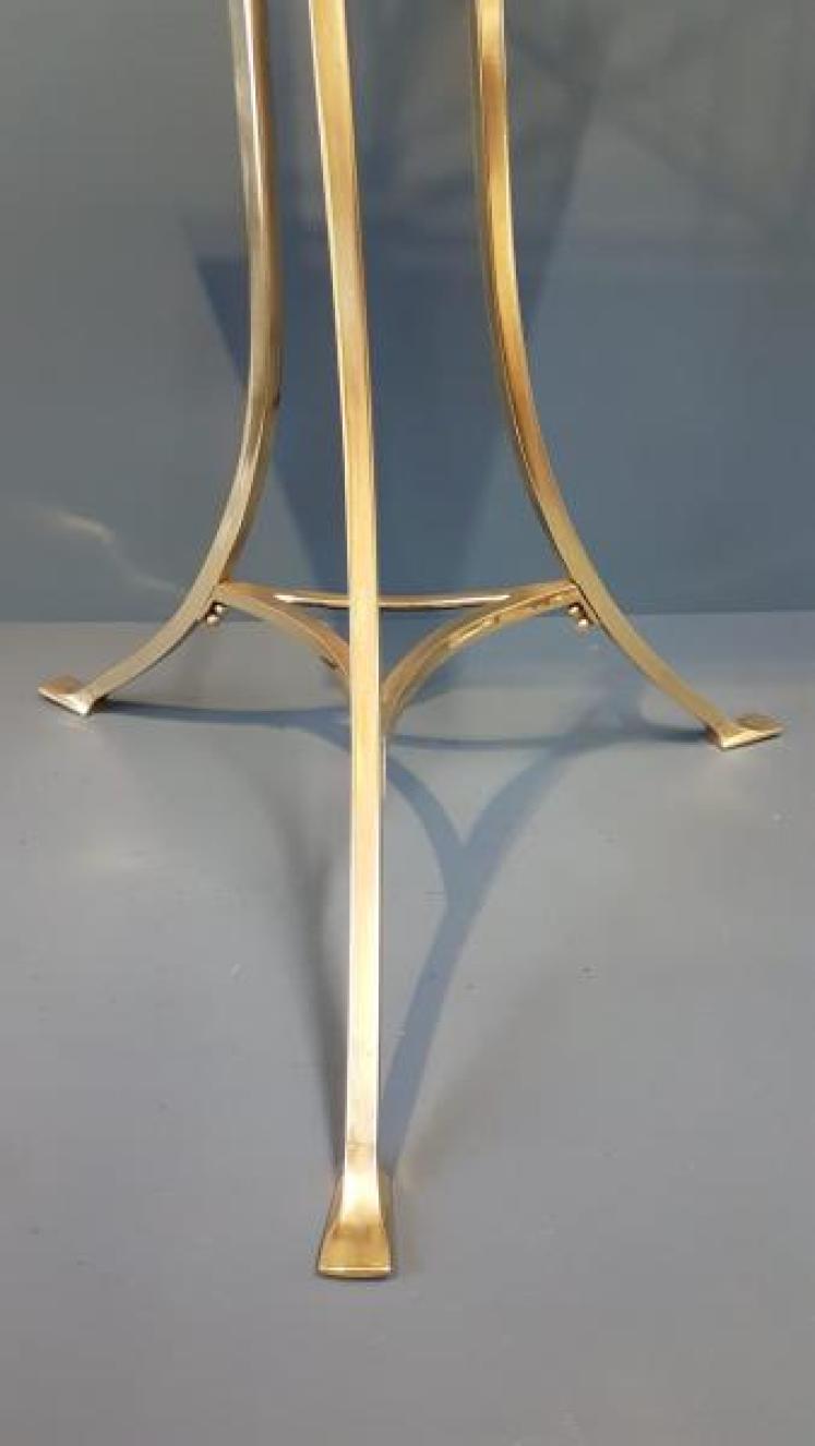 Edwardian Brass Magazine Stand - Image 3