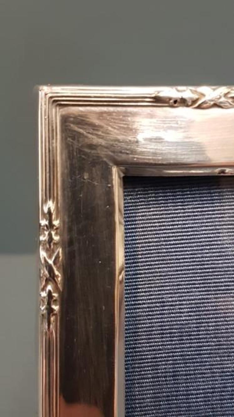 Silver Ribbon Boarder Photo Frame - Image 6