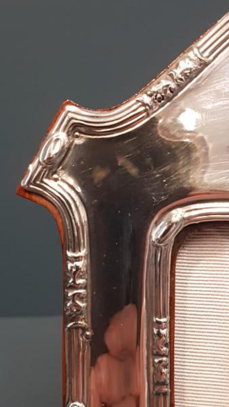Superb Edwardian Silver Photo Frame - Image 4