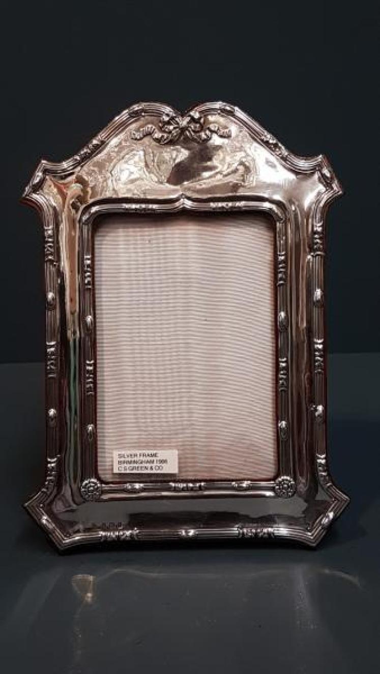 Superb Edwardian Silver Photo Frame - Image 5