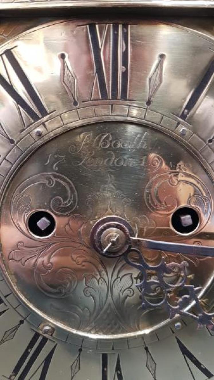 Double Fusee Lantern Clock - Image 4