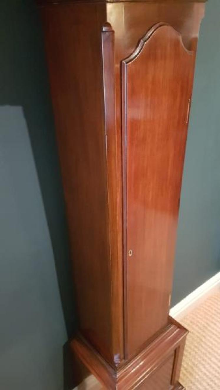 Fine Quality Edwardian Mahogany Grandmother Clock - Image 5