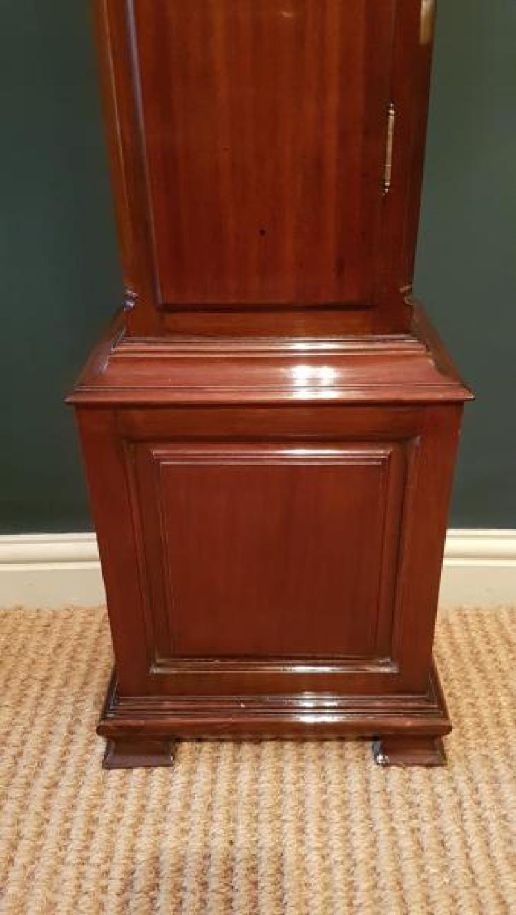 Fine Quality Edwardian Mahogany Grandmother Clock - Image 6