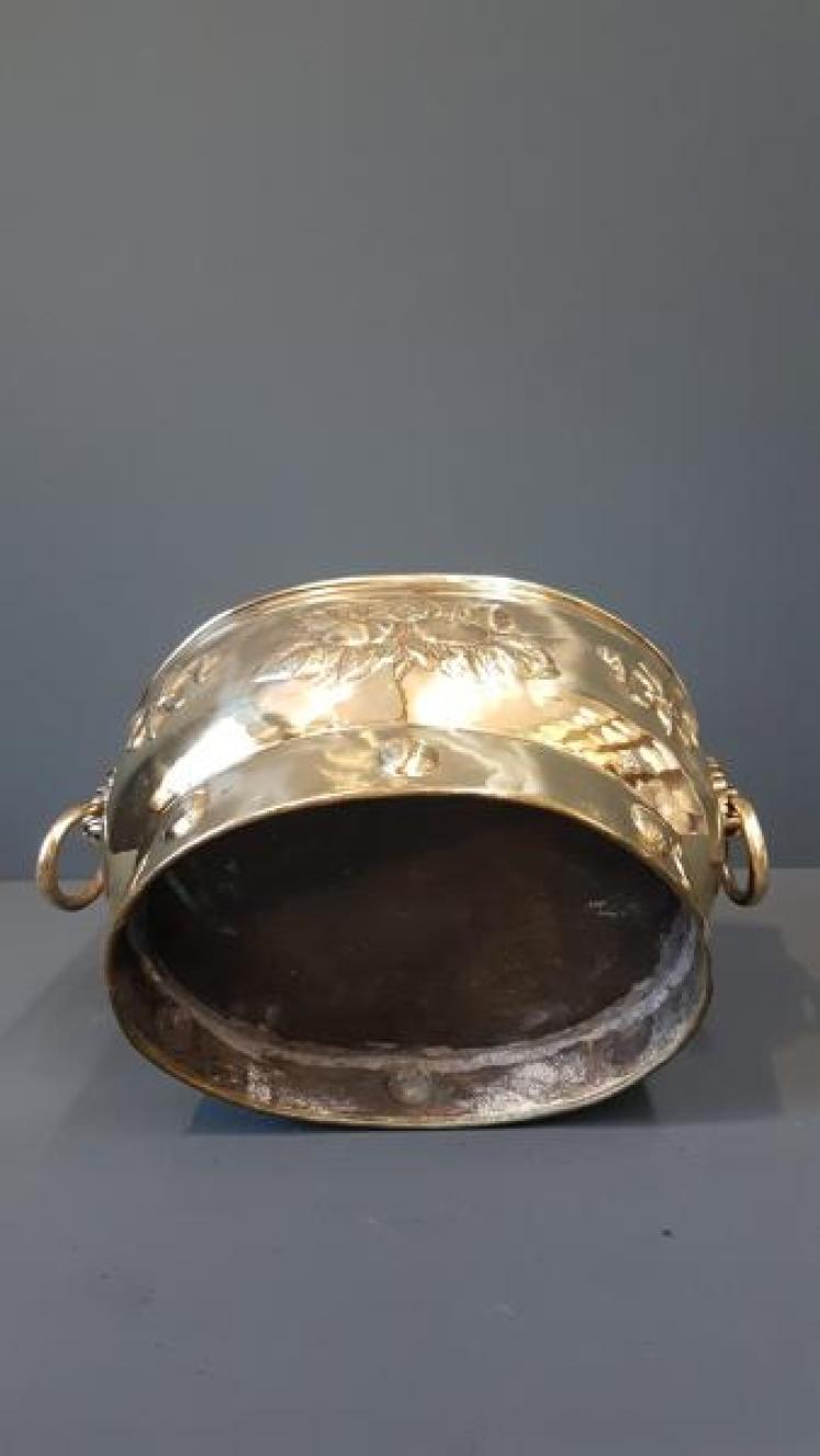 Victorian Brass Planter - Image 5