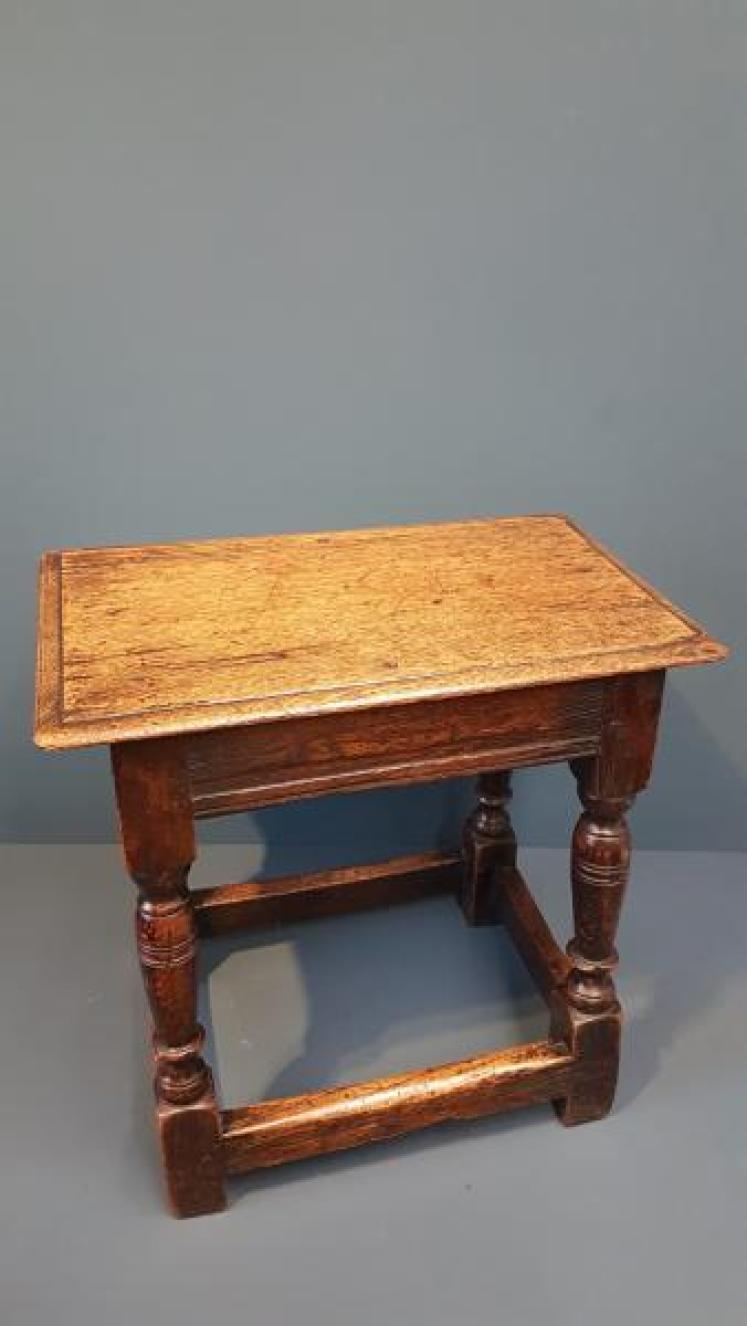 Oak Joint Stool - Image 5