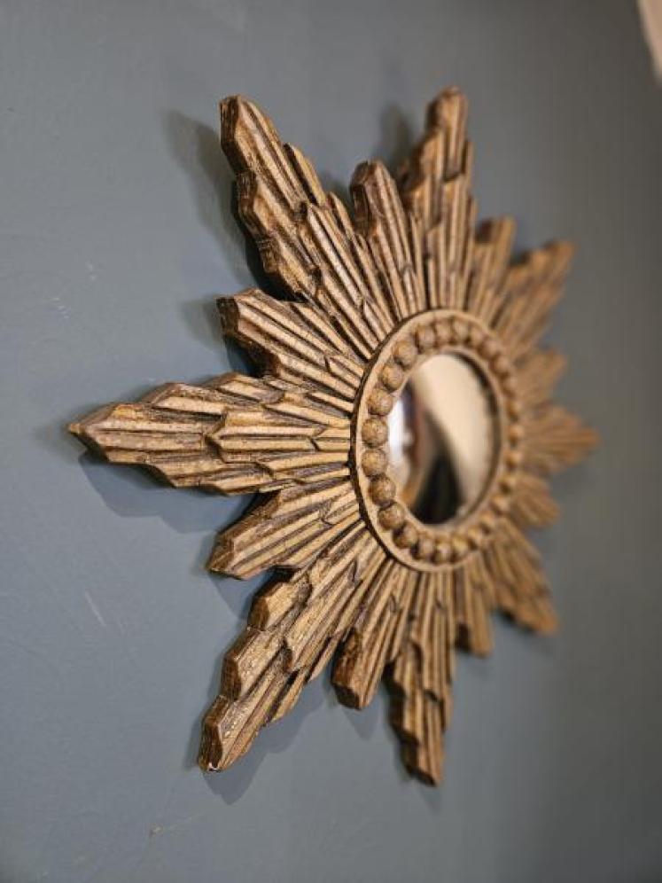 1930's Sunburst Mirror - Image 2