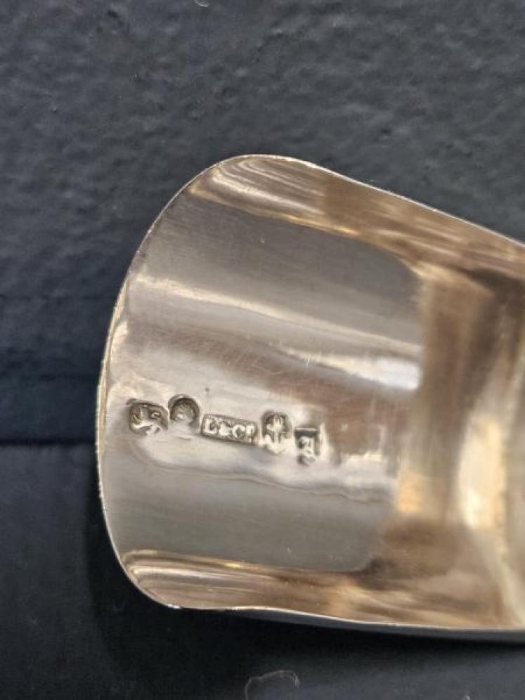 Georgian Silver Tea Scoop - Image 5