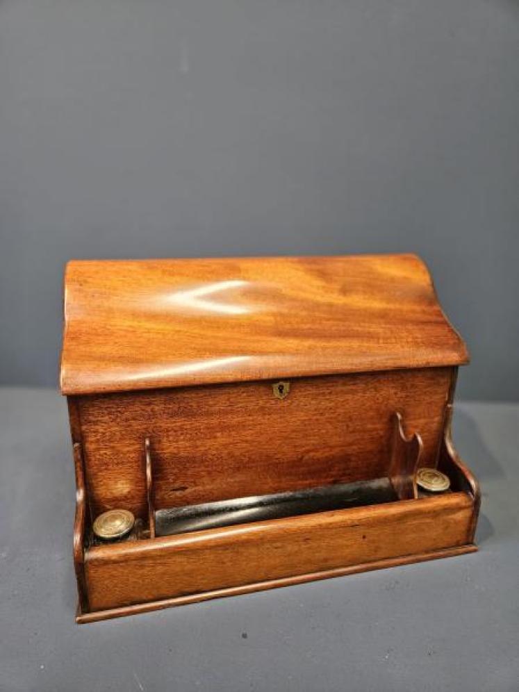 Victorian Mahogany Letter Rack - Image 1