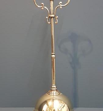 Superb Victorian Brass Door Stop by Tonks