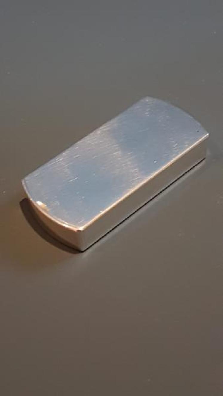 Unusual Victorian Silver Snuff Drawer - Image 5