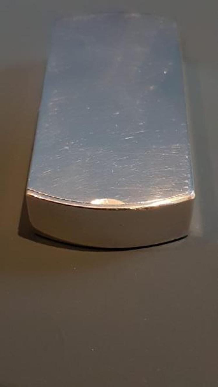 Unusual Victorian Silver Snuff Drawer - Image 6