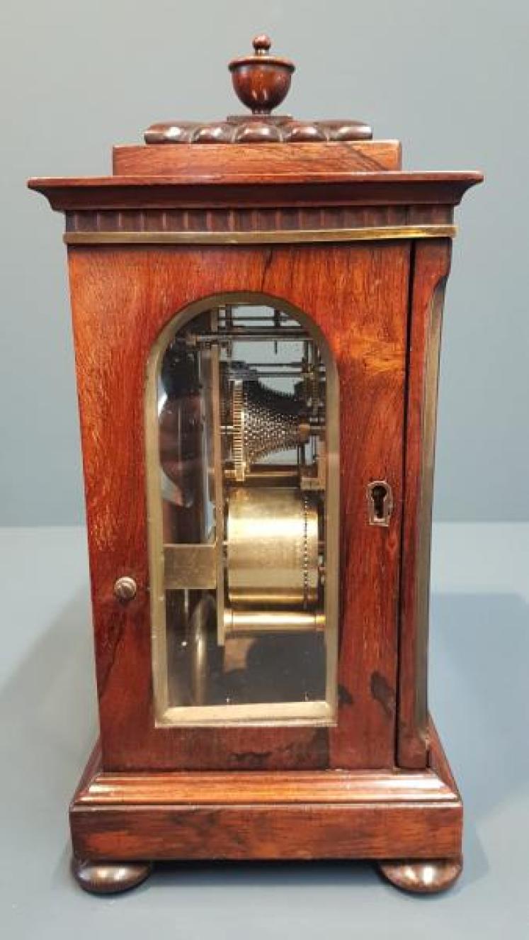 Regency Miniature Double Fusee Bracket Clock - Image 3