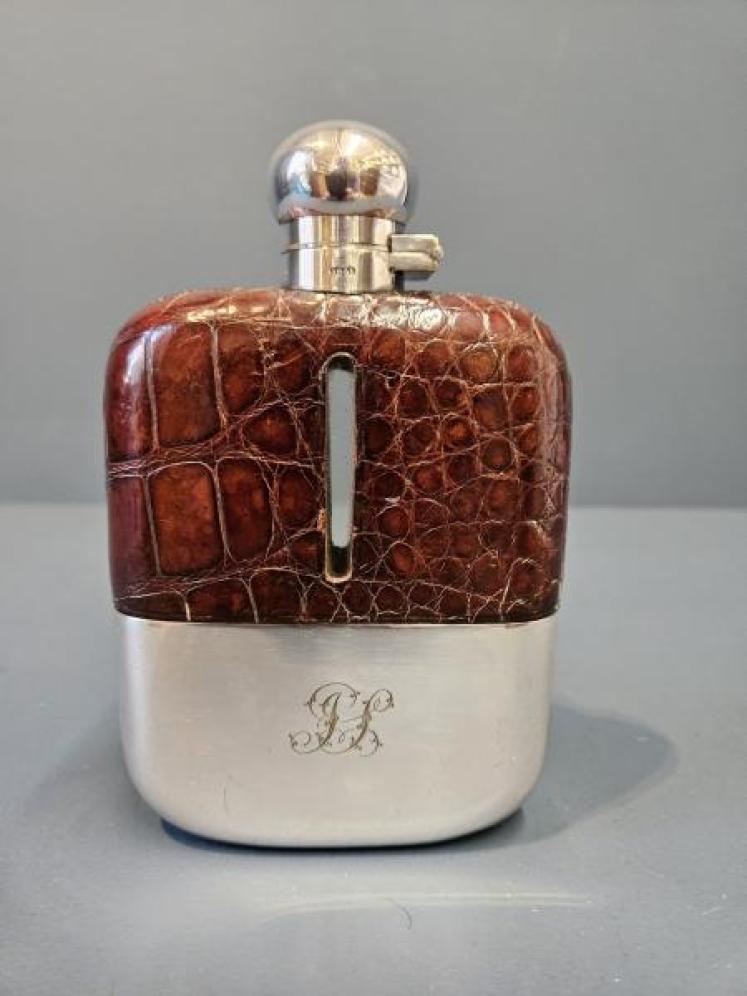Dixon Sheffield Hip Flask - Image 1