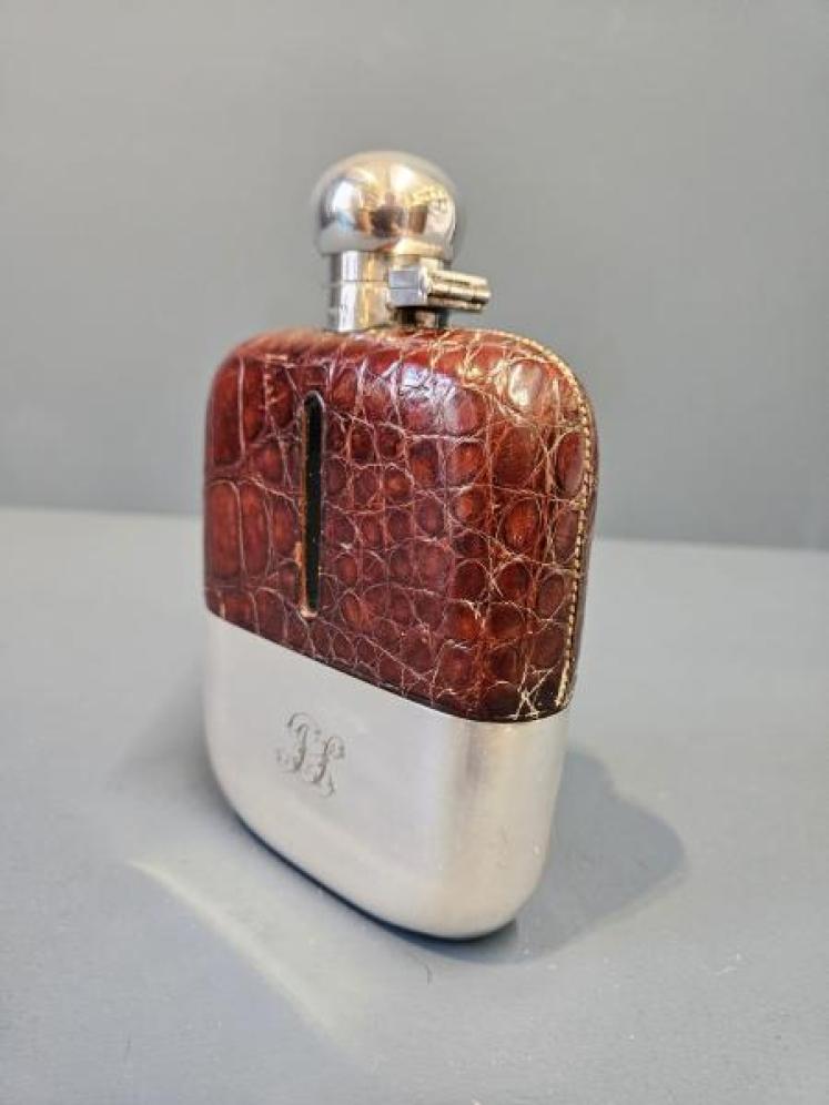 Dixon Sheffield Hip Flask - Image 2