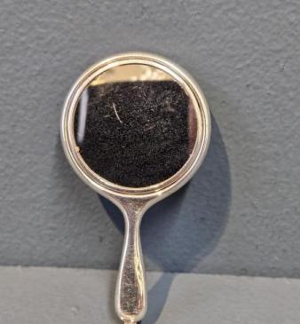 George V Silver Flirting Mirror