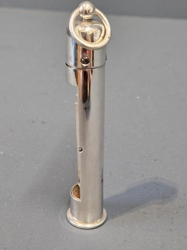 Edwardian Silver Campaign Thermometer - Image 6