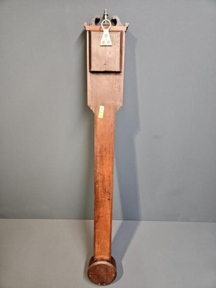 Fine Quality Regency Mahogany Stick Barometer - Image 5