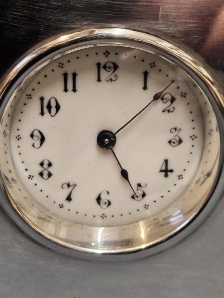 Victorian Silver Carriage Clock - Image 3