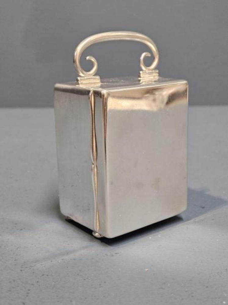 Victorian Silver Carriage Clock - Image 6