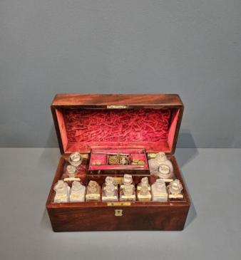 Victorian Mahogany Apothecary Box