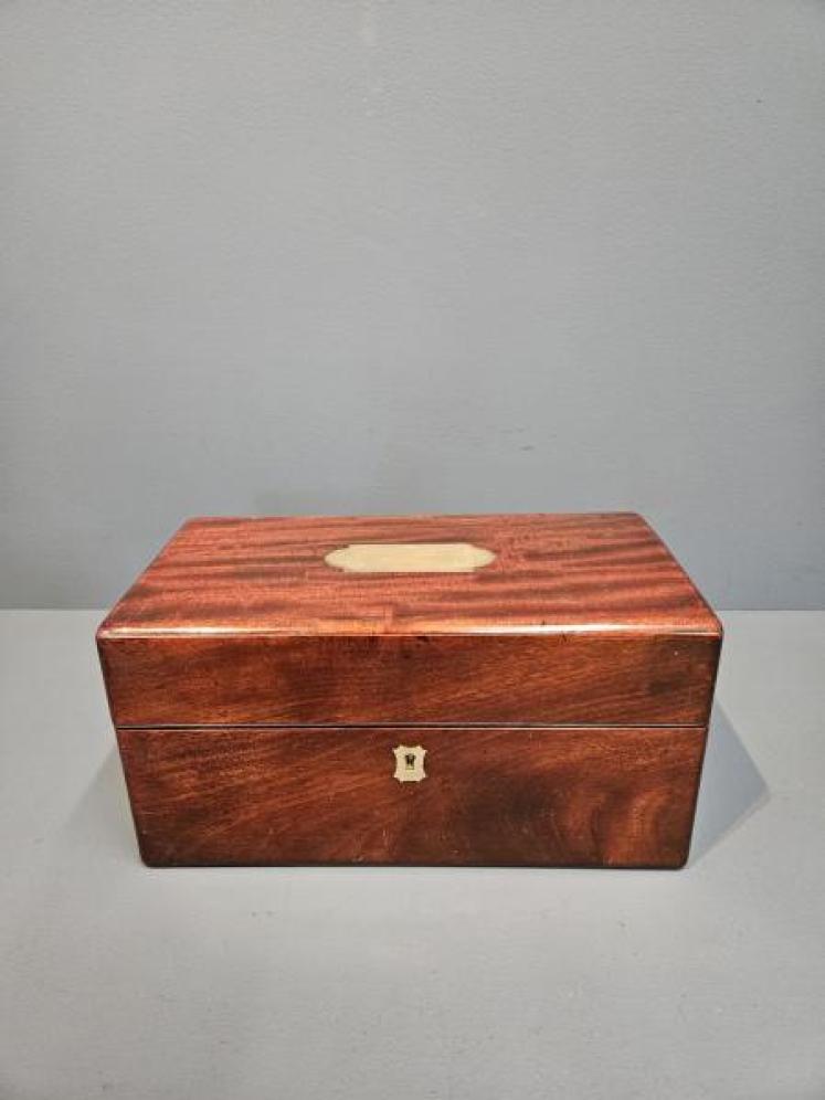 Victorian Mahogany Apothecary Box - Image 2