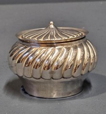 Victorian Wyrthen Silver Jar and Cover
