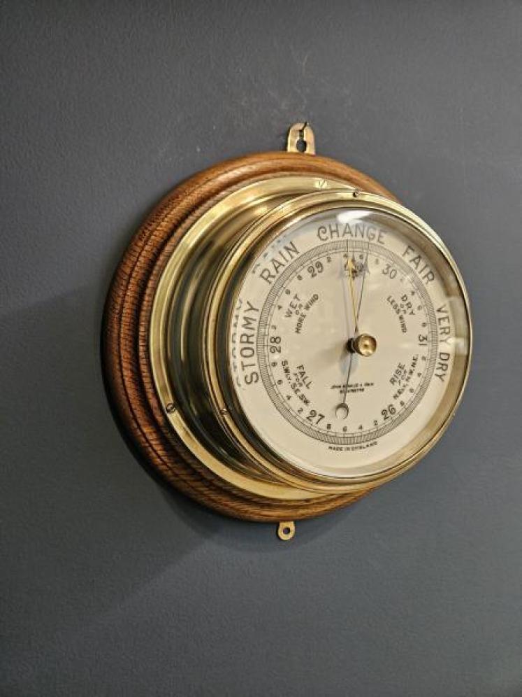 Barkers Kensington Bulk Head Barometer - Image 6