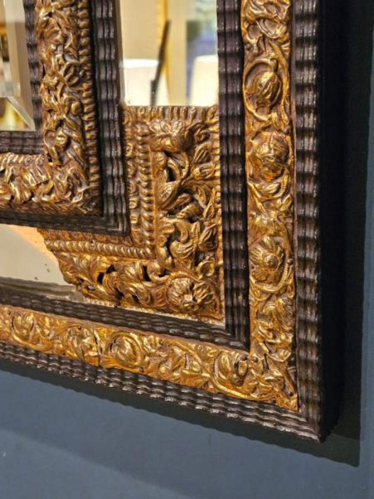 Victorian Cushion Framed Mirror - Image 6