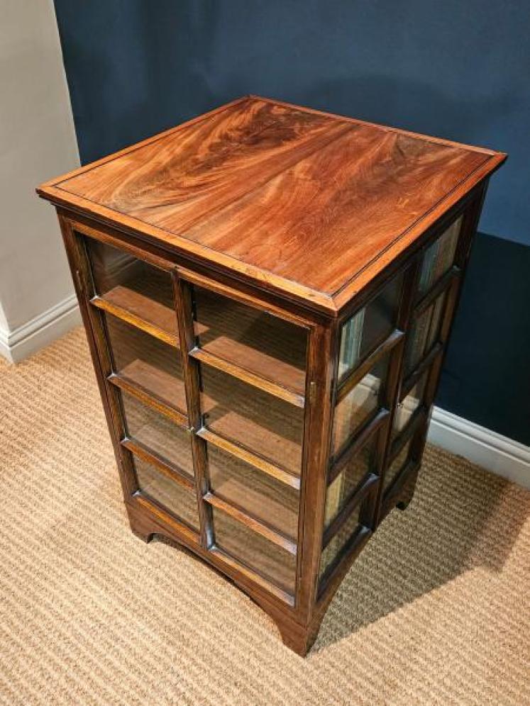 Georgian Four Sided Collectors Cabinet - Image 3