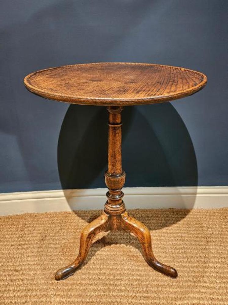 George II Ash Tripod Table - Image 2