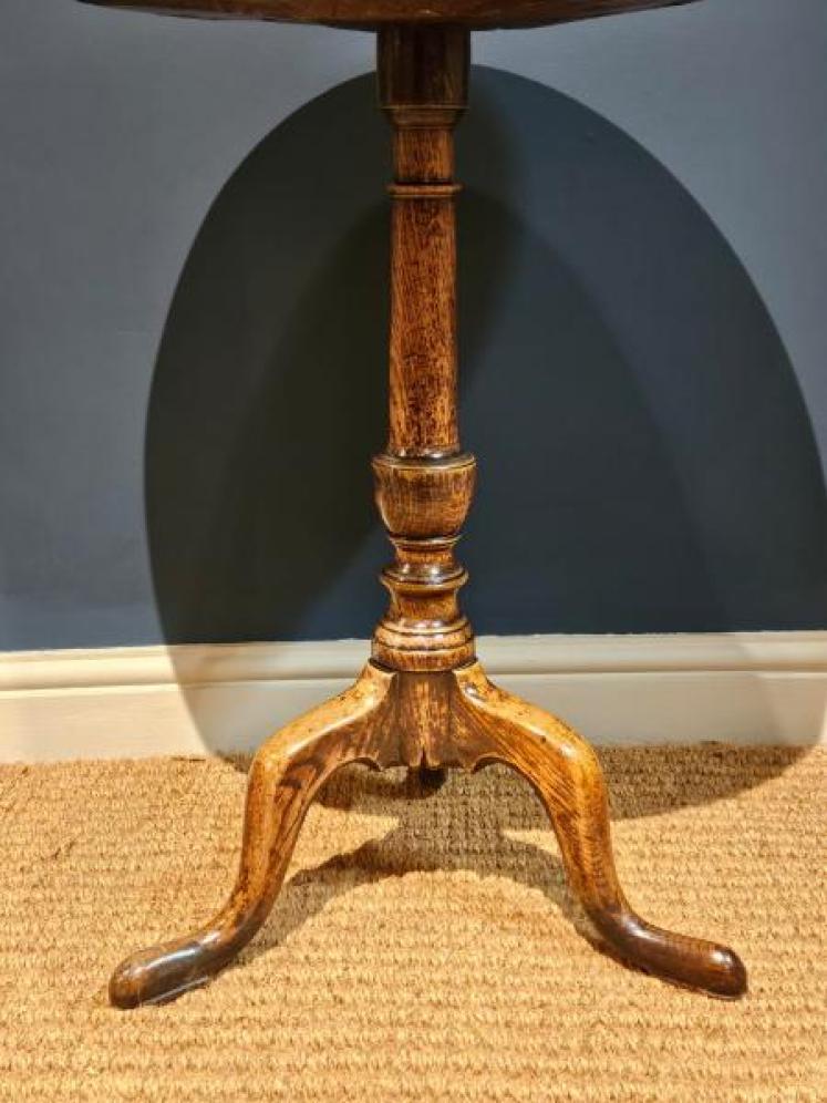 George II Ash Tripod Table - Image 3