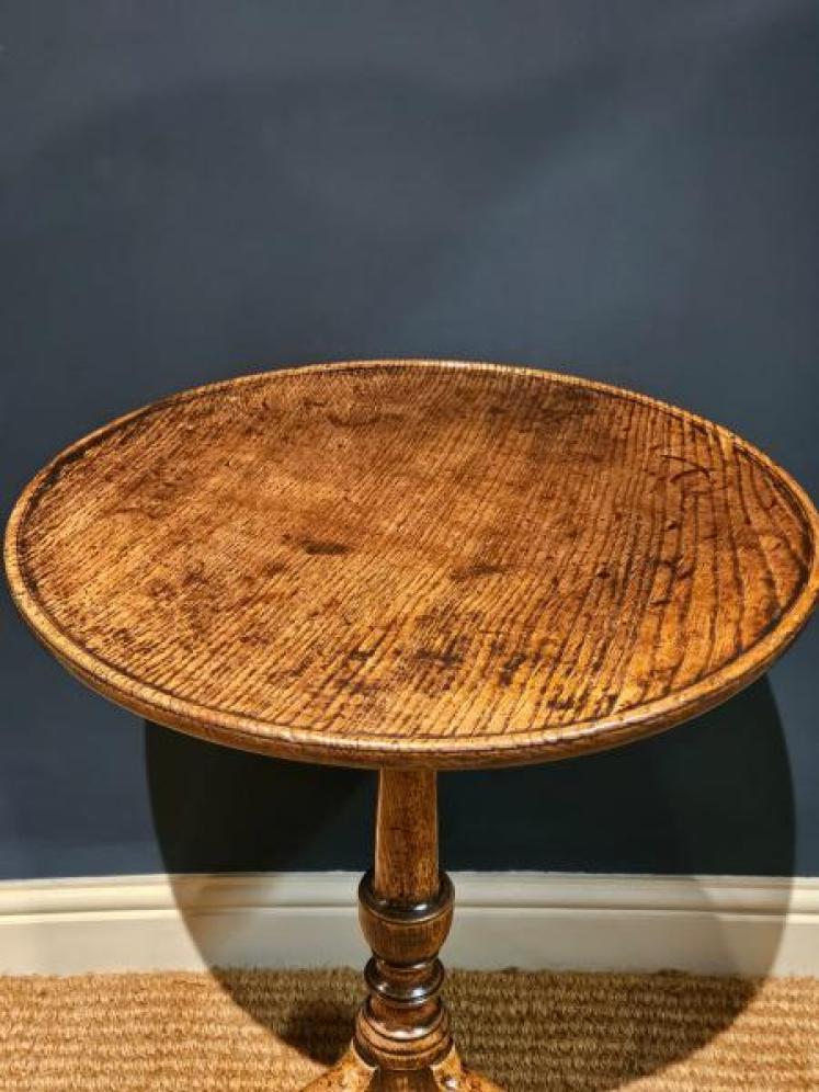George II Ash Tripod Table - Image 6