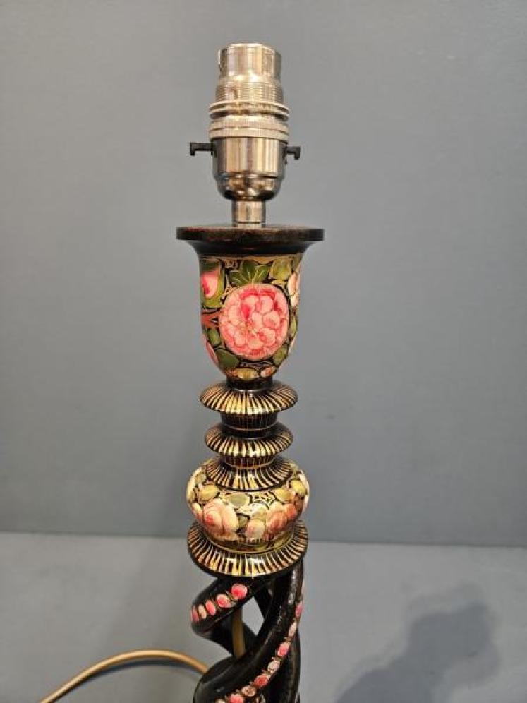 Edwardian Kashmiri Table Lamp - Image 4