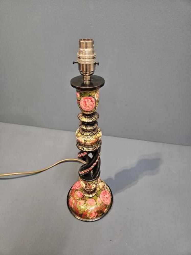 Edwardian Kashmiri Table Lamp - Image 5