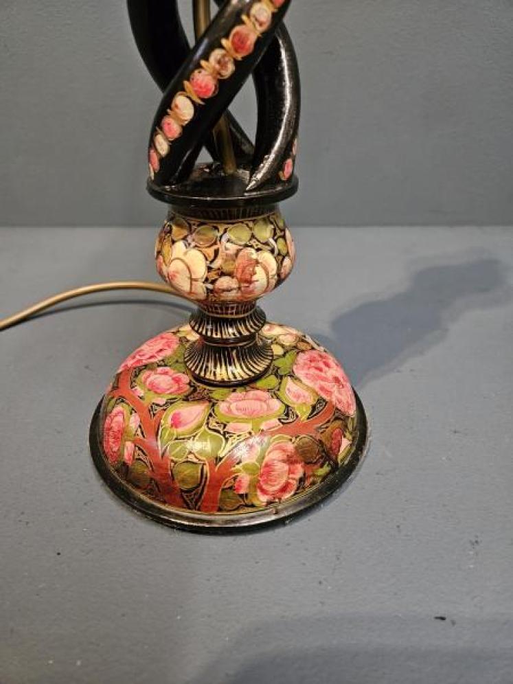 Edwardian Kashmiri Table Lamp - Image 6