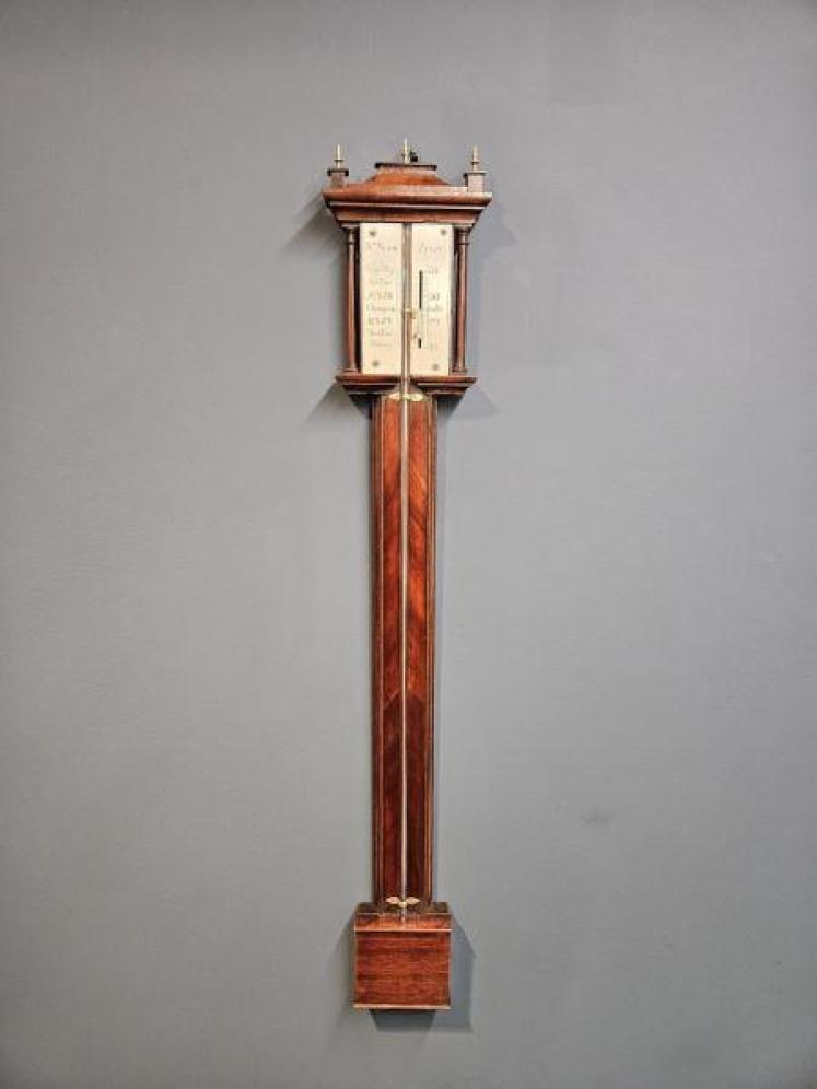 Georgian William Moon London Stick Barometer - Image 1