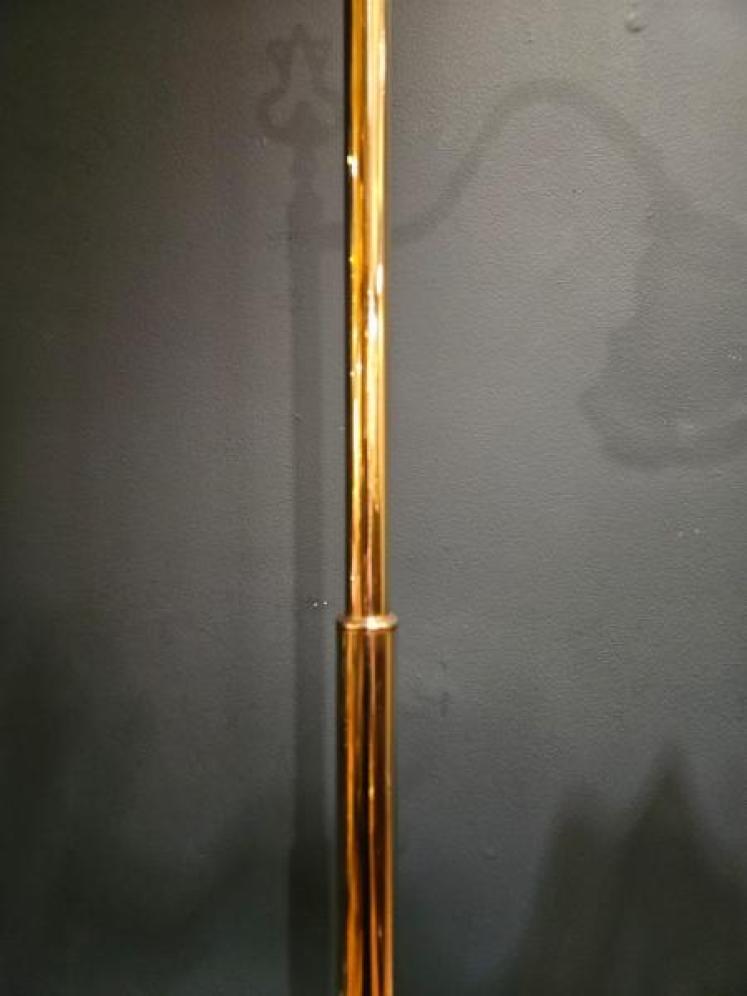 Brass Floor Standing Reading Lamp - Image 3
