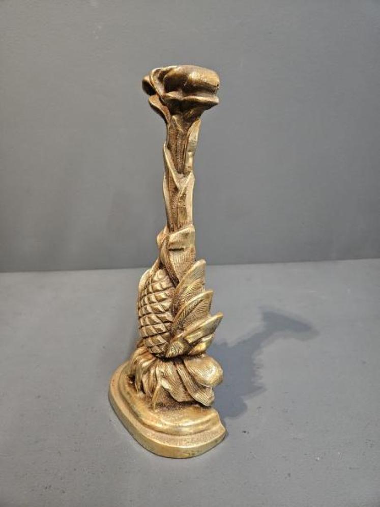 Victorian Brass Pineapple Door Stop - Image 6