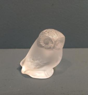 Lalique Opalescent Owl