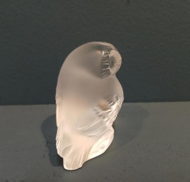 Lalique Opalescent Owl - Image 3