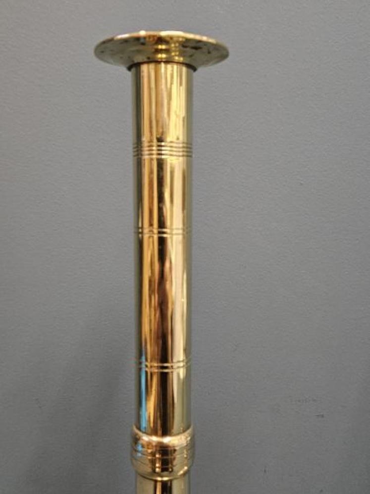 Pair of Tall George III Candlesticks - Image 3