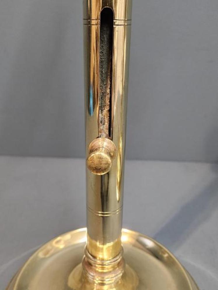 Pair of Tall George III Candlesticks - Image 5