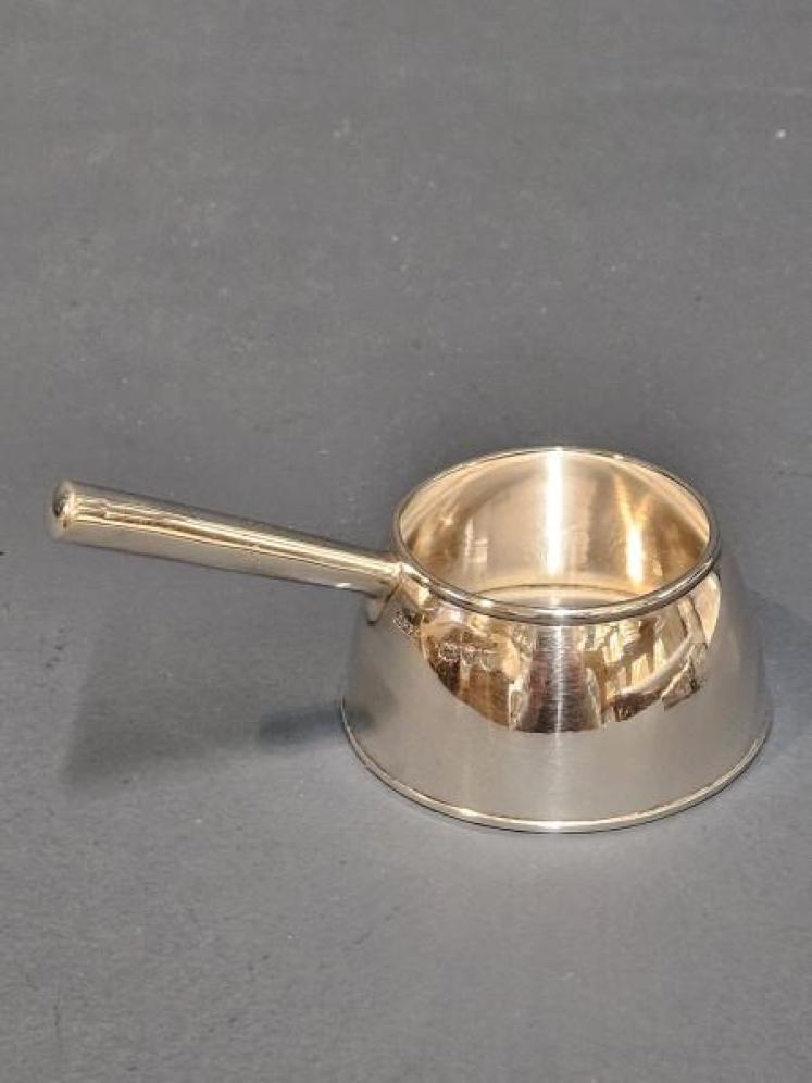 Victorian Silver Brandy Warmer - Image 1
