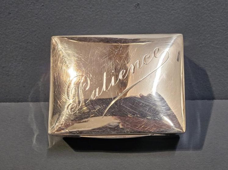 Victorian Silver Patience Box & Cards - Image 4