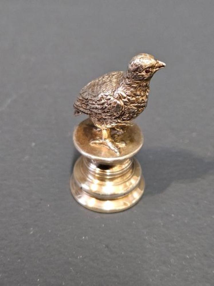 Grouse Silver Wax Seal  - Image 3