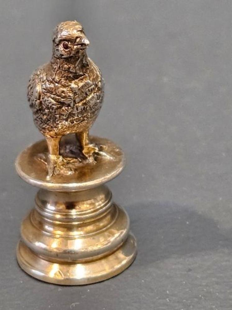 Grouse Silver Wax Seal  - Image 5