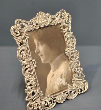 Victorian Silver Photo Frame 