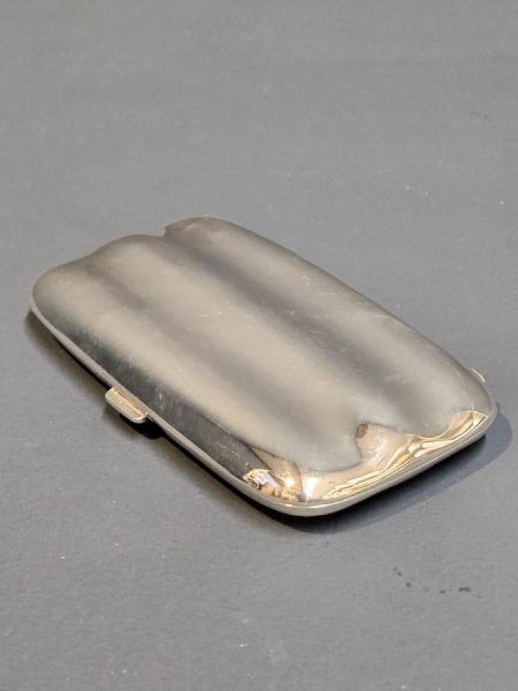 Edwardian Silver Cigar Case - Image 1